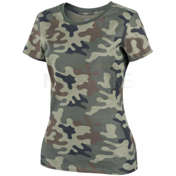 Helikon Women's T-Shirt - PL Woodland - XL