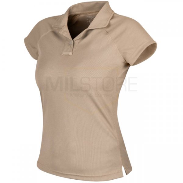 Helikon Women's UTL Polo Shirt TopCool Lite - Khaki - S