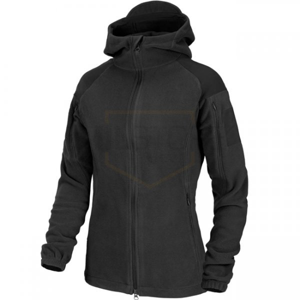 Helikon Women's Cumulus Heavy Fleece Jacket - Black - XS