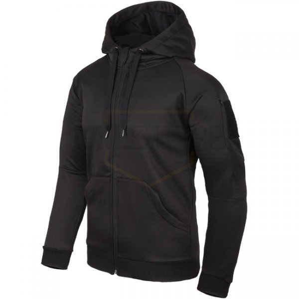 Helikon Urban Tactical Hoodie FullZip - Black - M