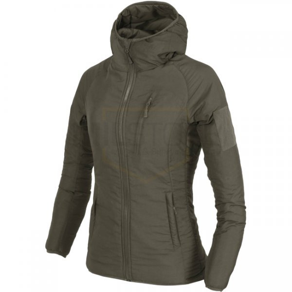 Helikon Women's Wolfhound Hoodie Jacket - Taiga Green - XL