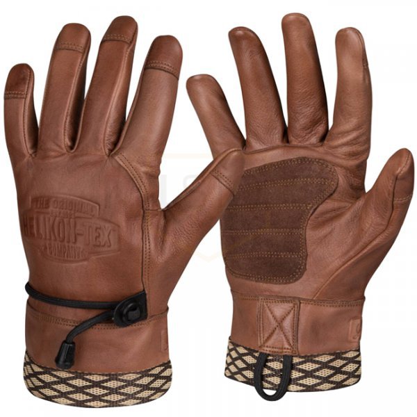 Helikon Woodcrafter Gloves - Brown - S