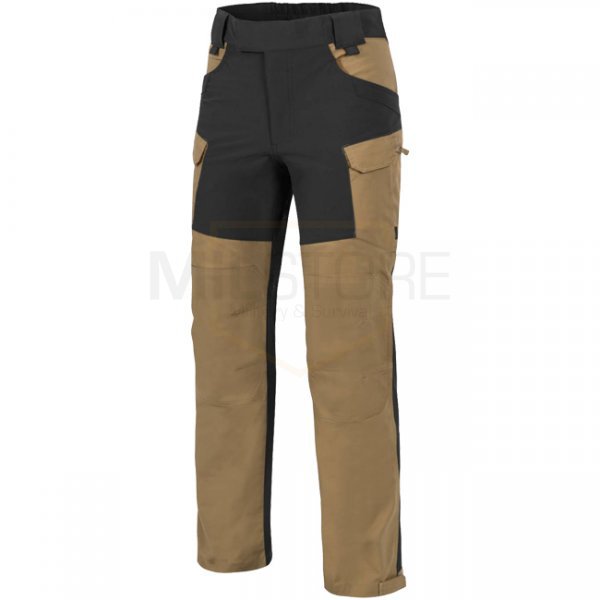 Helikon Hybrid Outback Pants Duracanvas - Coyote / Black - S - Long