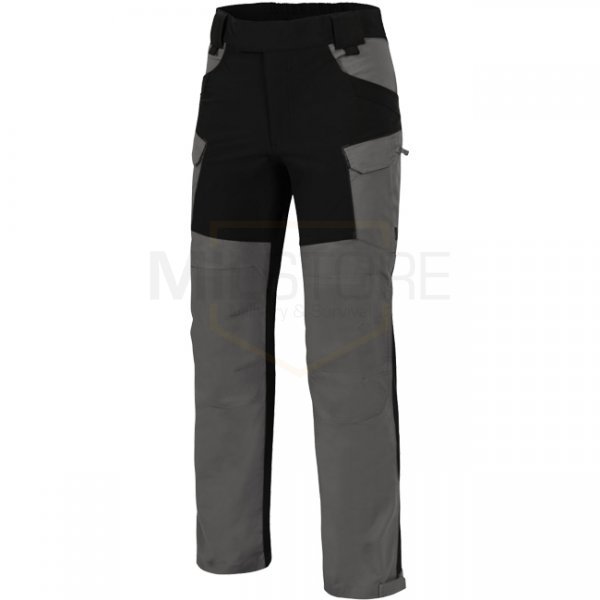 Helikon Hybrid Outback Pants Duracanvas - Cloud Grey / Black A - S - Short