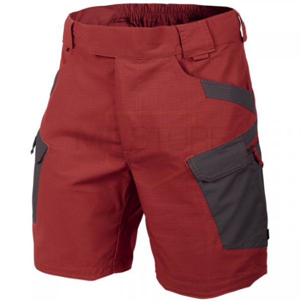 Helikon UTS Urban Tactical Shorts 8.5 PolyCotton Ripstop - Crimson Sky / Ash Grey A - L