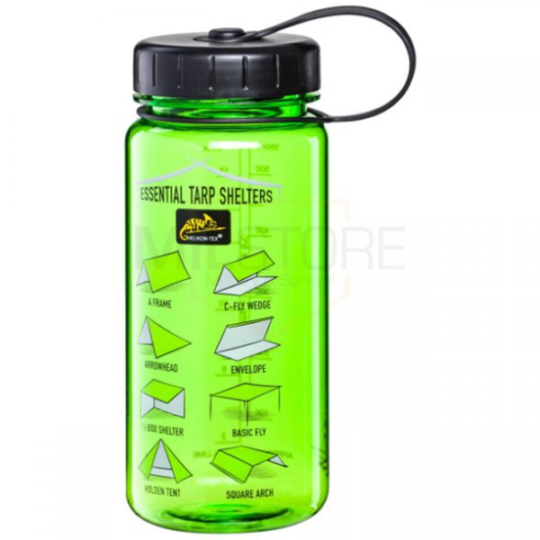 Helikon Tritan Wide Mouth Tarp Shelter 550ml Bottle - Green / Black