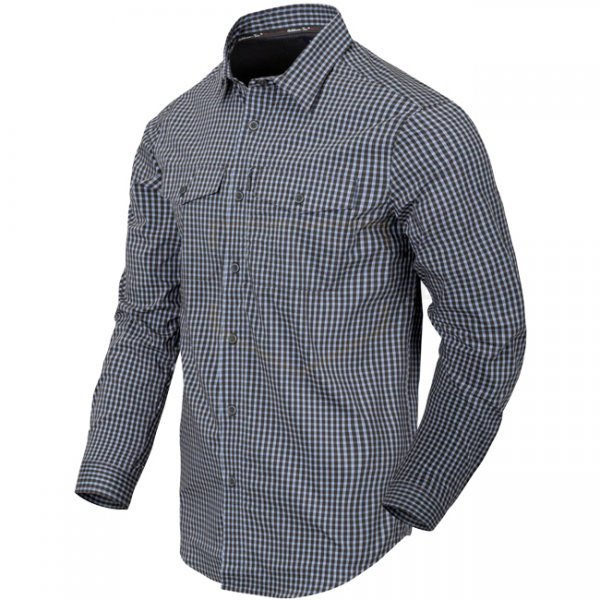 Helikon-Tex Covert Concealed Carry Shirt - Phantom Grey Checkered - S