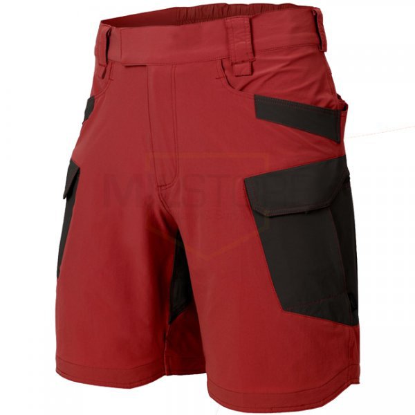 Helikon OTS Outdoor Tactical Shorts 8.5 Lite - Crimson Sky / Black A - 2XL