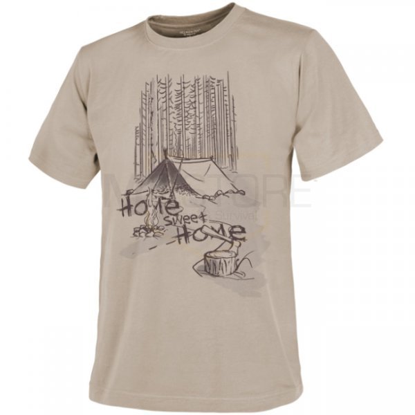 Helikon T-Shirt Home Sweet Home - Khaki - S