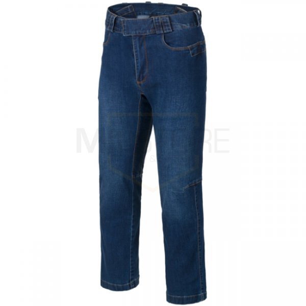 Helikon-Tex Covert Tactical Pants - Denim Mid Vintage Worn Blue - 2XL - Long