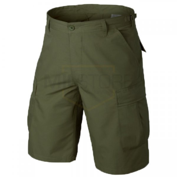 Helikon BDU Shorts PolyCotton Ripstop - Olive Green - S