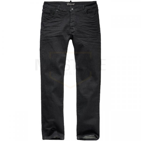 Brandit Mason Denim Pants Unwashed - Black - 33 - 32