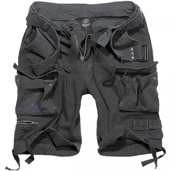 Brandit Savage Vintage Shorts - Black - M