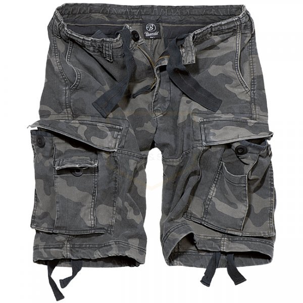 Brandit Vintage Classic Shorts - Dark Camo - M