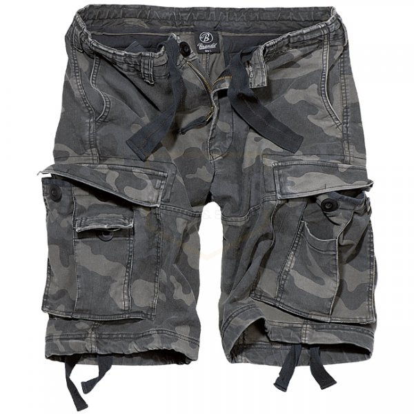 Brandit Vintage Classic Shorts - Dark Camo - L