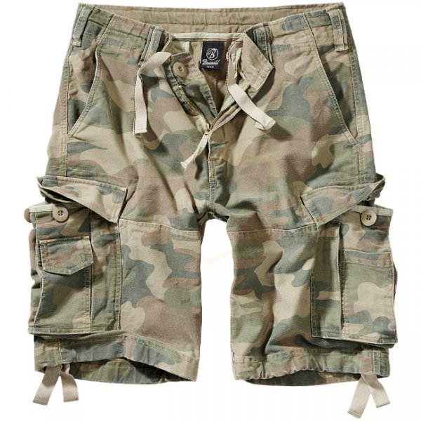 Brandit Vintage Classic Shorts - Light Woodland - L