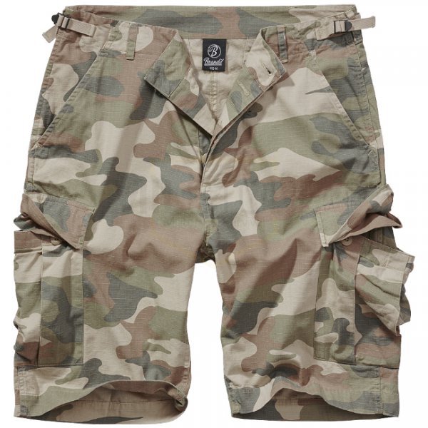 Brandit BDU Ripstop Shorts - Light Woodland - S