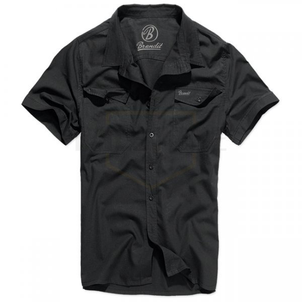 Brandit Roadstar Shirt Shortsleeve - Black - M
