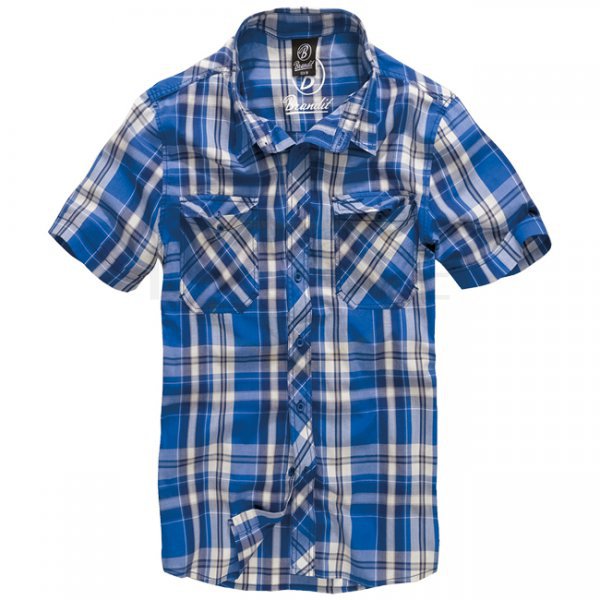 Brandit Roadstar Shirt Shortsleeve - Blue - S