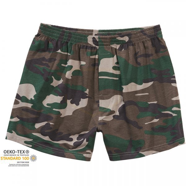 Brandit Boxershorts - Woodland - M