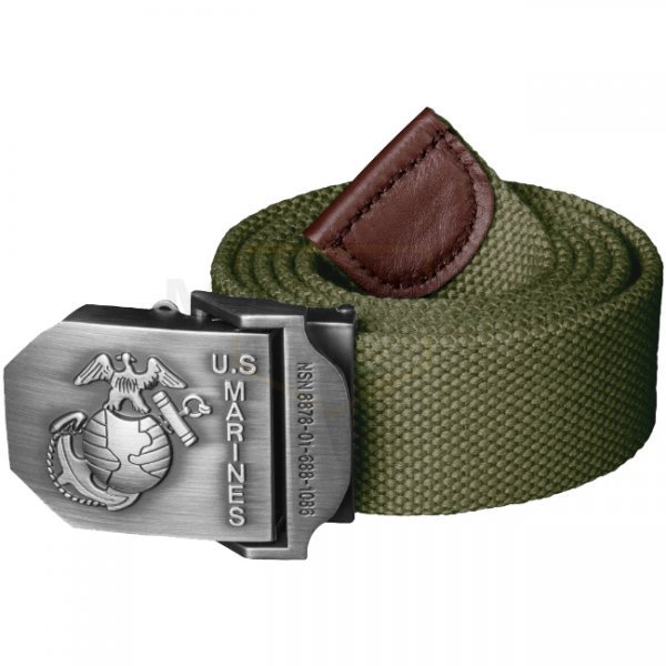 Helikon USMC Polyester Belt - Olive Green - M