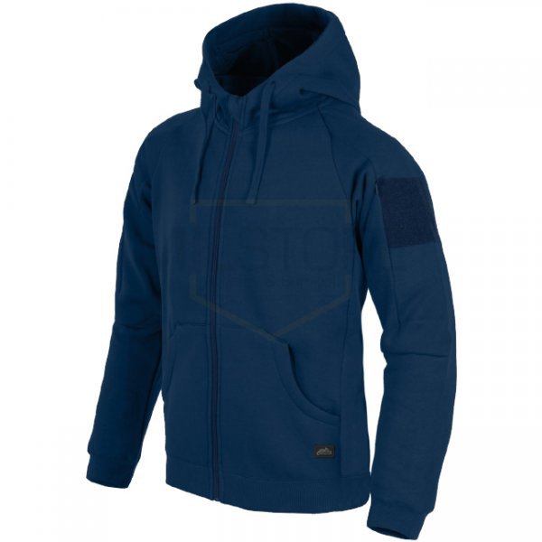 Helikon Urban Tactical Hoodie Lite FullZip - Blue - XS