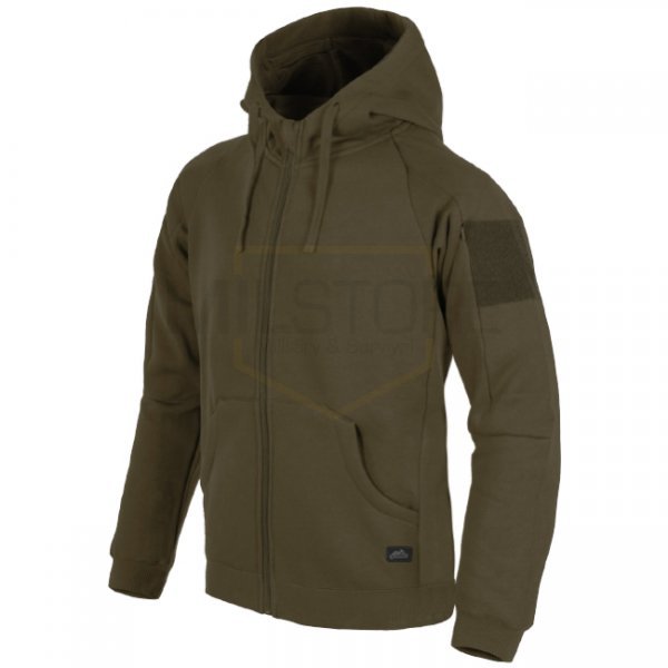 Helikon-Tex Urban Tactical Hoodie Lite FullZip - Green - S