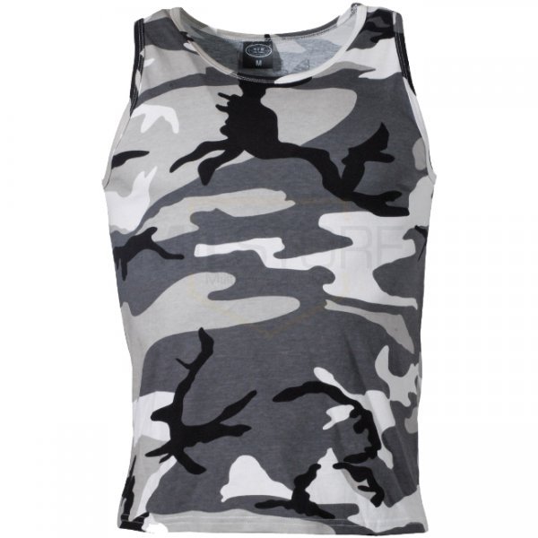 MFH US Tank Top - Urban Camo - XL