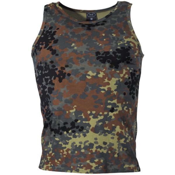 MFH US Tank Top - Flecktarn - 2XL