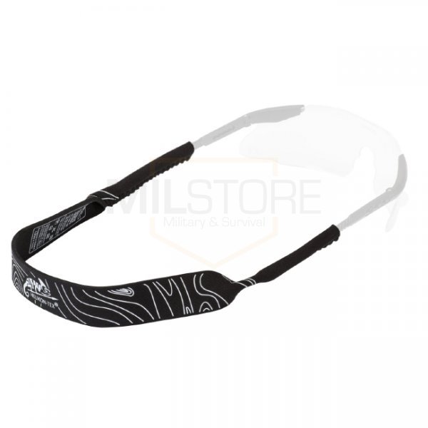 Helikon Neoprene Eyewear Retainer - Black / White