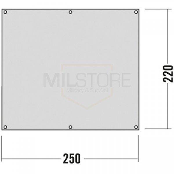 Tatonka Tent Ground Sheet 250x220cm