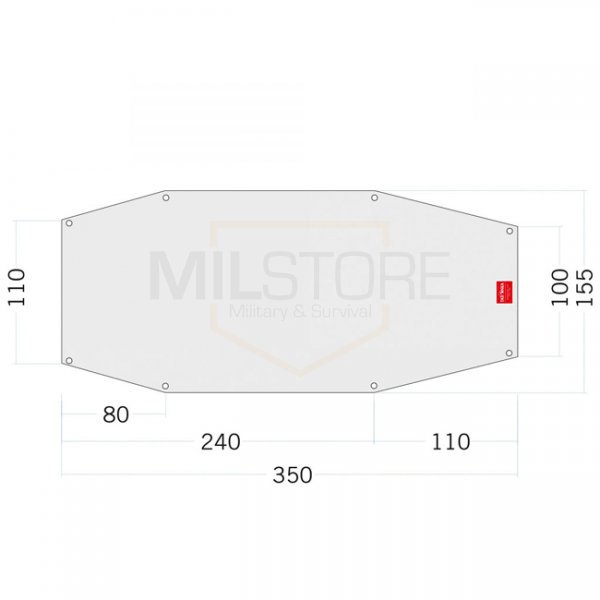 Tatonka Floor Sheet PE Arctis 2