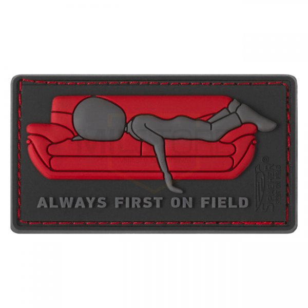 JTG Always First on Couch Rubber Patch - Color