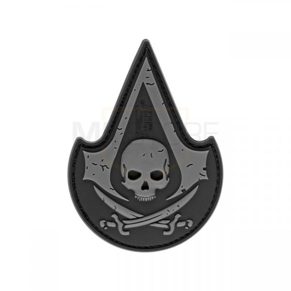 JTG Assassin Skull Rubber Patch - Swat