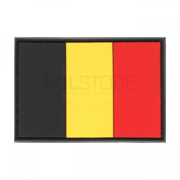 JTG Belgium Flag Rubber Patch - Color