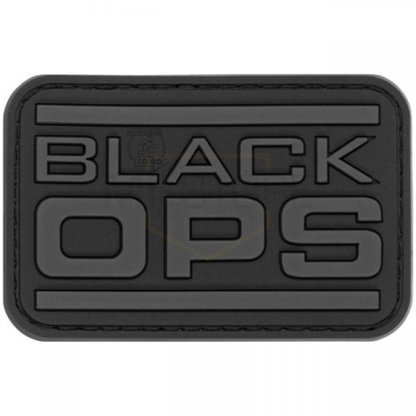 JTG Black OPS Rubber Patch - Blackops