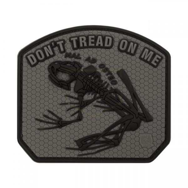 JTG Don't Tread on me Frog Rubber Patch - Ranger Green