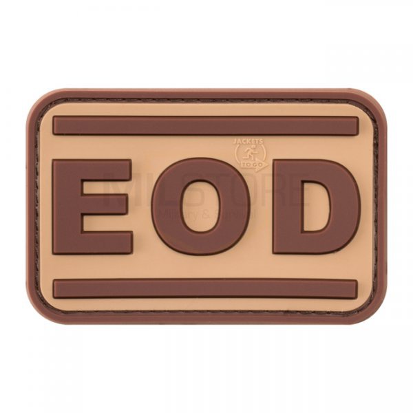 JTG EOD Rubber Patch - Desert