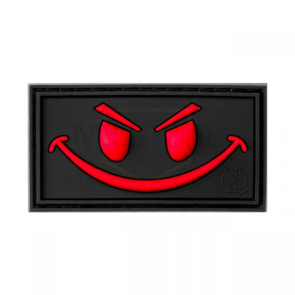 JTG Evil Smile Rubber Patch - Blackmedic