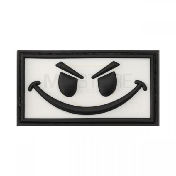 JTG Evil Smile Rubber Patch - White