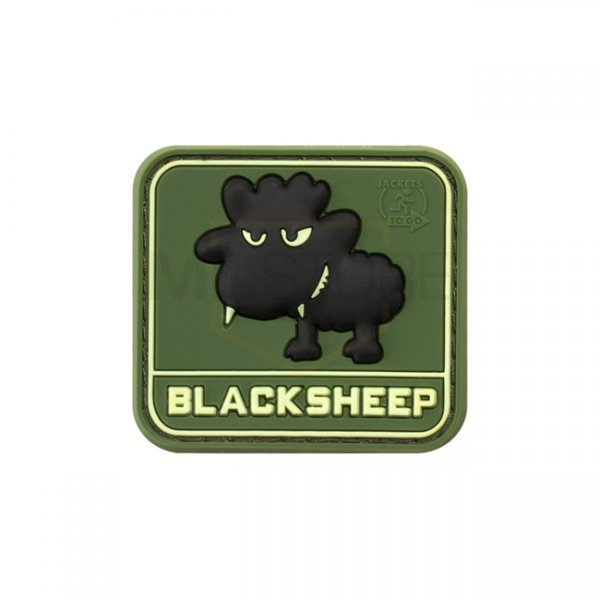 JTG Little Black Sheep Rubber Patch - Forest