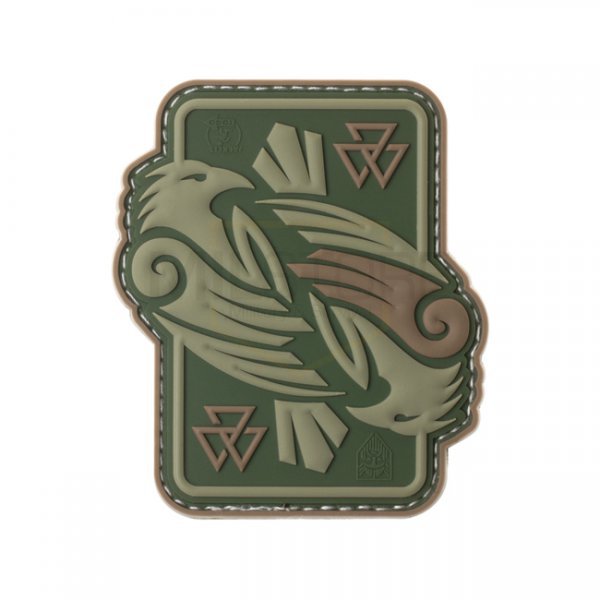 JTG Odins Raven Rubber Patch - Multicam