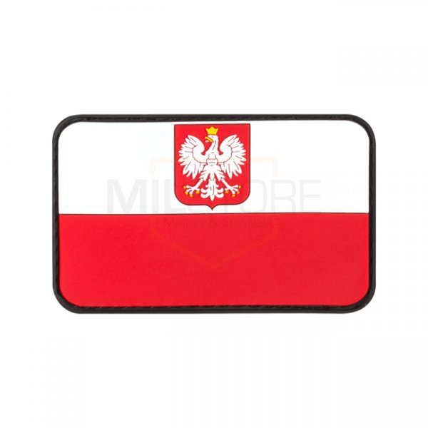 JTG Poland Flag Rubber Patch - Color