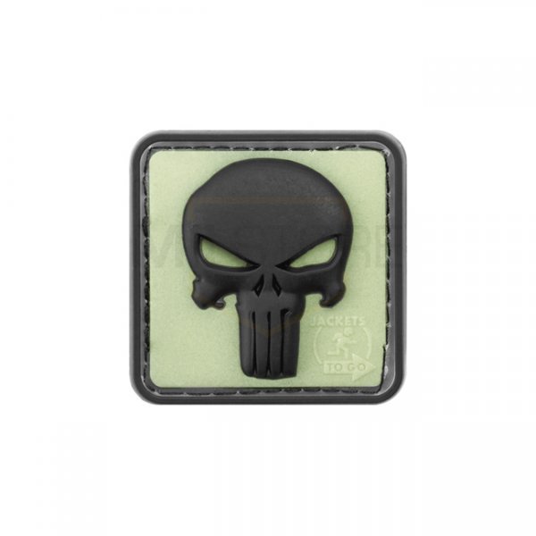 JTG Punisher Rubber Patch - Glow Back