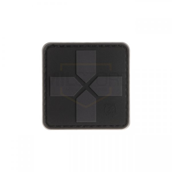 JTG Red Cross Rubber Patch 40mm - Blackops