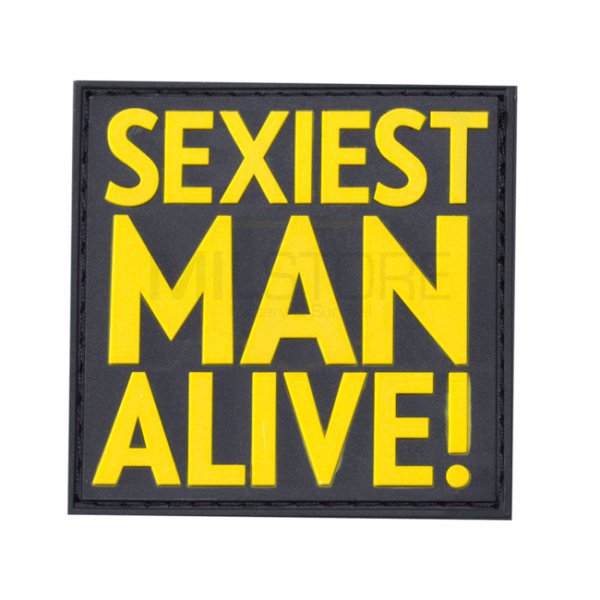 JTG Sexiest Man Alive Rubber Patch - Color