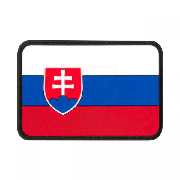 JTG Slovakia Flag Rubber Patch - Color