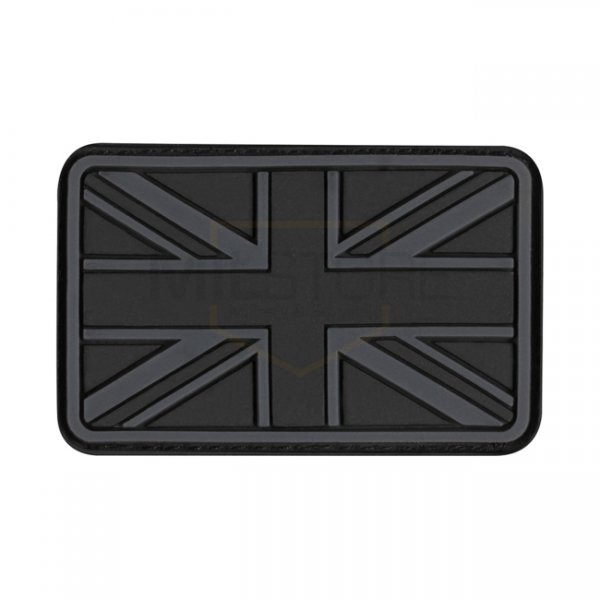 JTG Small Great Britain Flag Rubber Patch - Blackops
