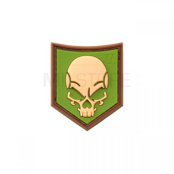 JTG SOF Skull Rubber Patch - Multicam