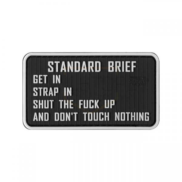 JTG Standardbriefing Rubber Patch - Color